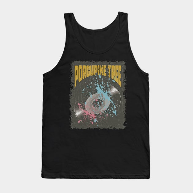 Porcupine Tree Vintage Vynil Tank Top by K.P.L.D.S.G.N